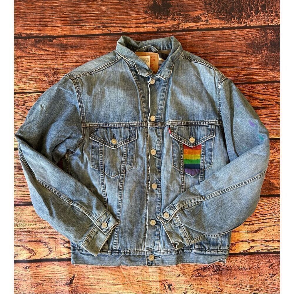 Custom Designed Levi’s‎ Trucker Jacket Size M
